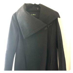 Sam Edelman ‘Kit’ Asymmetrical Wool Blend Coat